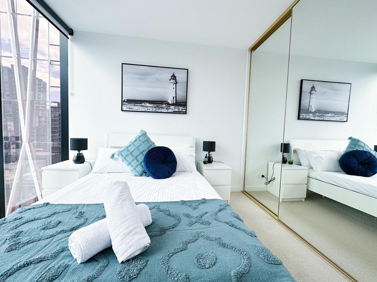 Апартаменты Beautiful Skyview Cbd Highrise 3Beds With Carpark Available Мельбурн Экстерьер фото