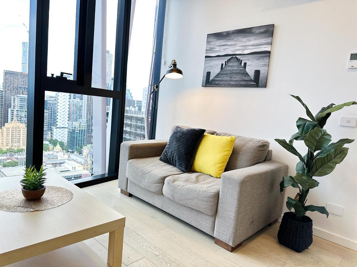 Апартаменты Beautiful Skyview Cbd Highrise 3Beds With Carpark Available Мельбурн Экстерьер фото