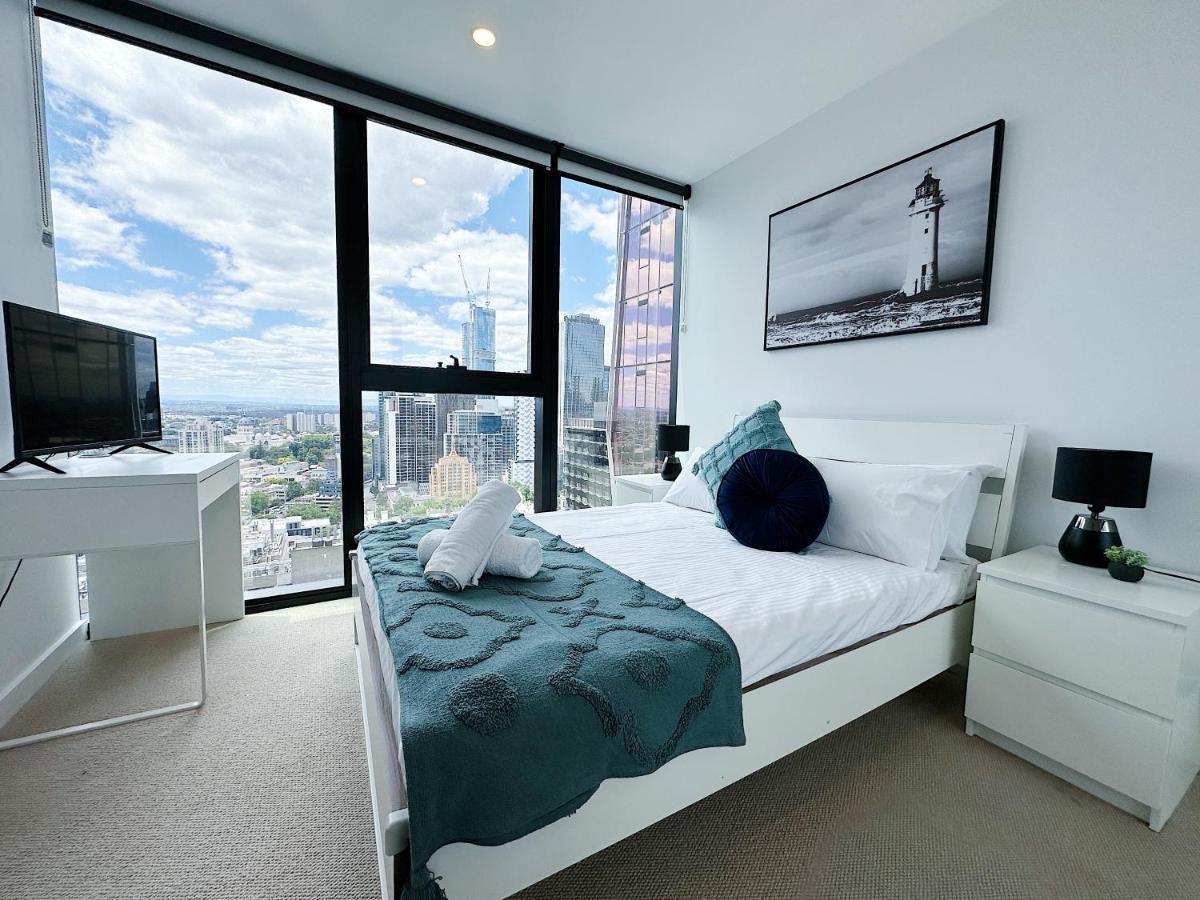Апартаменты Beautiful Skyview Cbd Highrise 3Beds With Carpark Available Мельбурн Экстерьер фото